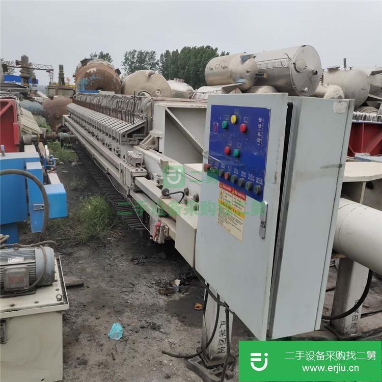 山東出售二手洗沙廠專用板框壓濾機