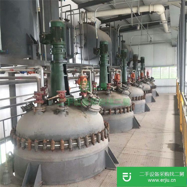 山東出售二手500升不銹鋼搪瓷反應(yīng)釜