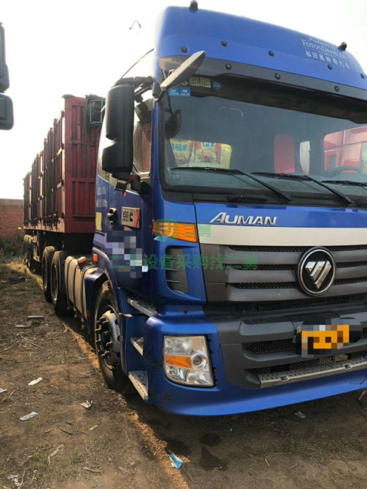 河北出售二手的三年半全保險國五雙驅430牽引車