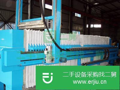 山東出售二手180平方隔膜壓濾機(jī)