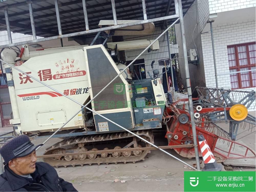 湖南出售二手沃得銳龍4LZ收割機