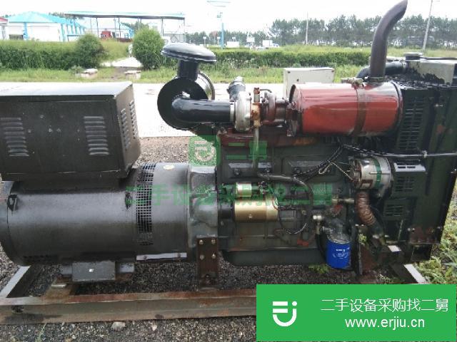 黑龍江出售二手50kw發電機組
