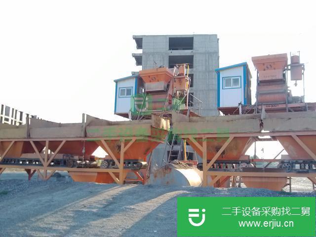 寧夏出售二手JS750半自動高配置混凝土攪拌機