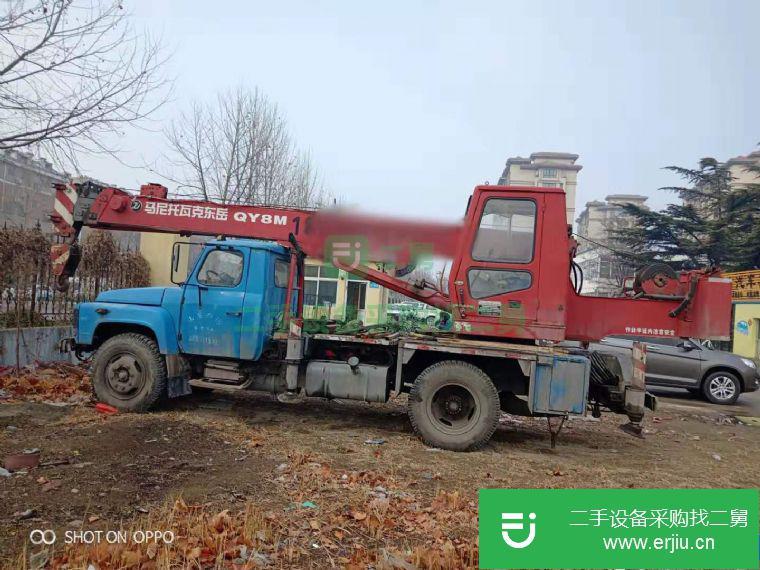 山東省出售二手8噸吊車