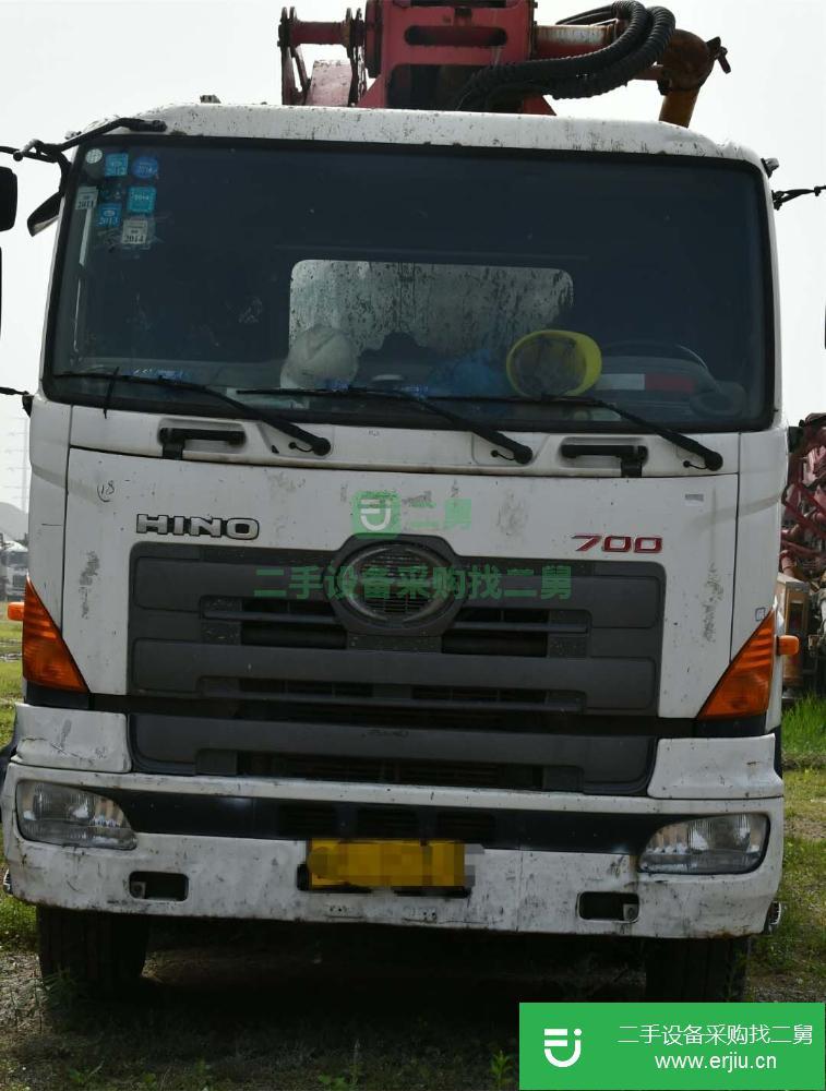 江蘇出售HB48B二手徐工牌混凝土泵車