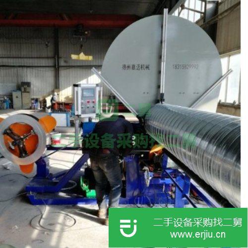 山東出售二手JM-2000全自動螺旋風管成型機