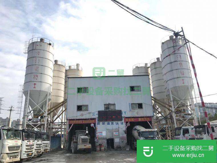 廣西出售二手三一重工HZS120攪拌站
