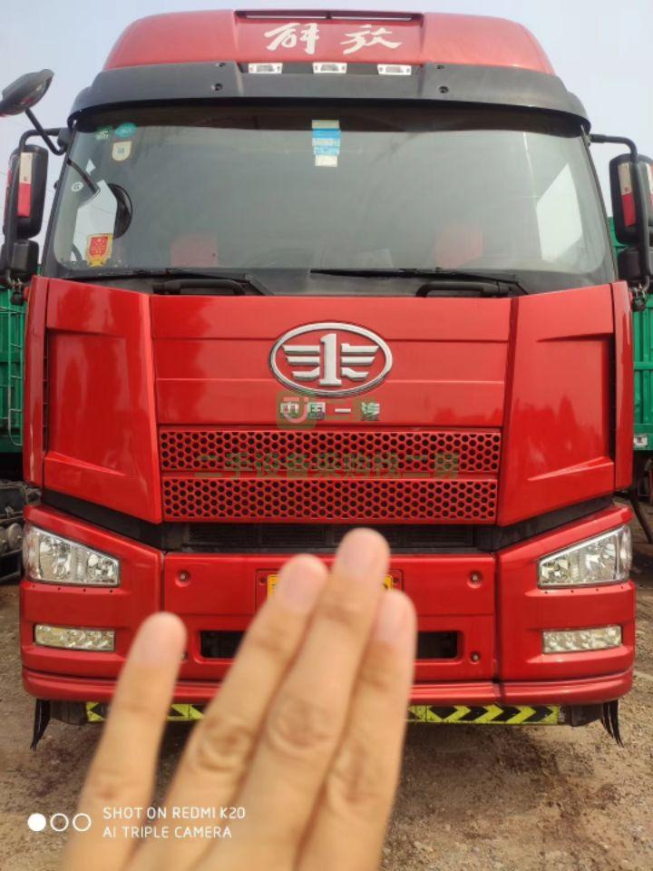 河北急售國五雙驅，二年整解放J6p420馬力牽引車