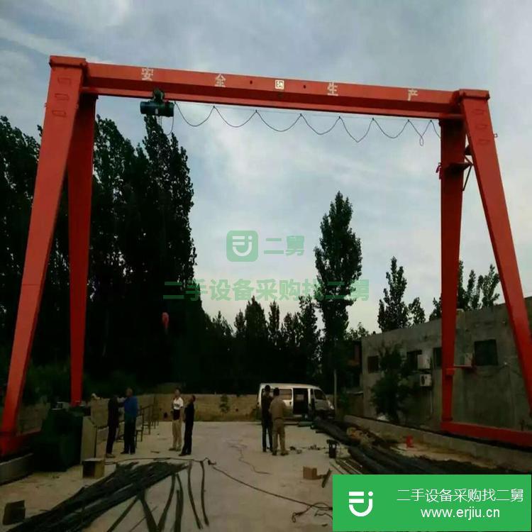 山東出售二手德諾MH門式電動單梁龍門吊
