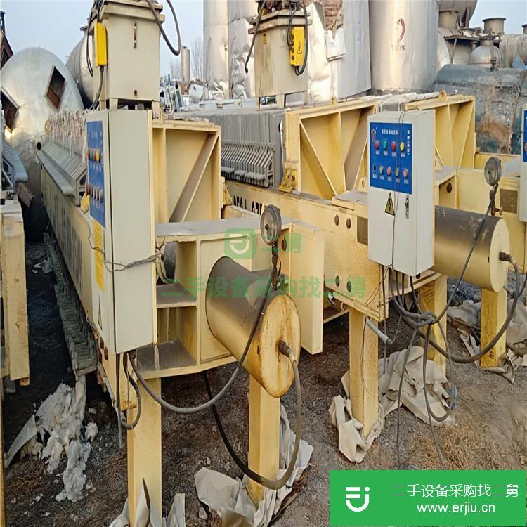 山東出售二手景津板框式壓濾機(jī)