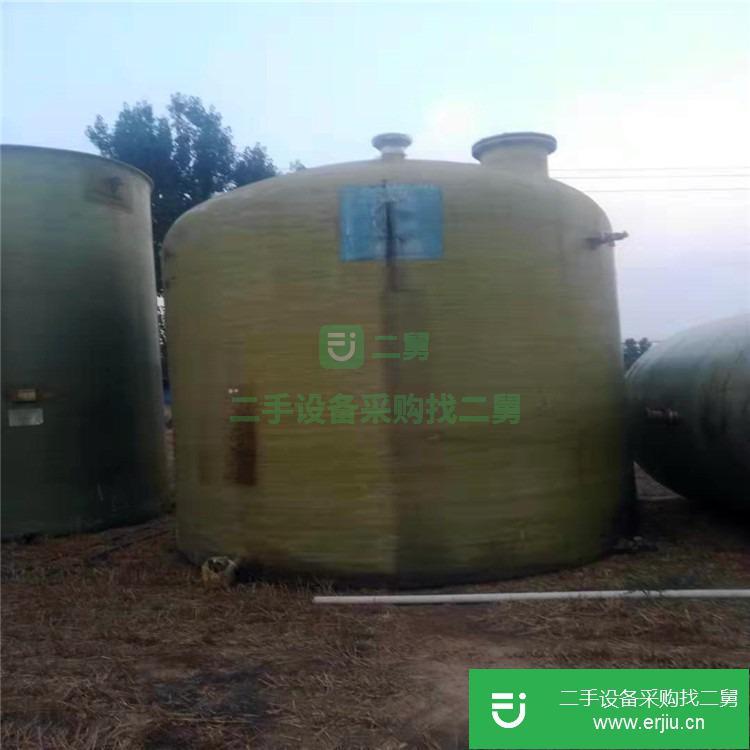 山東出售二手立式玻璃鋼儲罐