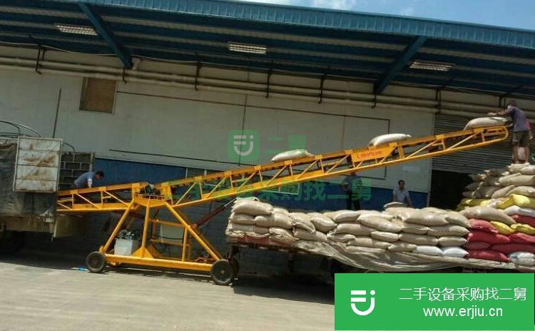 山東出售二手斗式皮帶輸送機(jī)