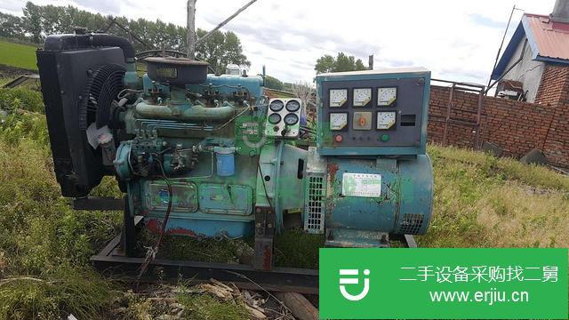 黑龍江出售二手柴油發電機組