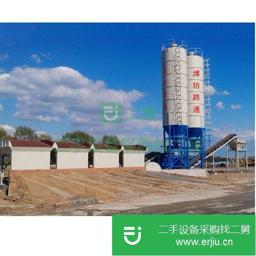 山東出售二手WCB400混凝土攪拌站