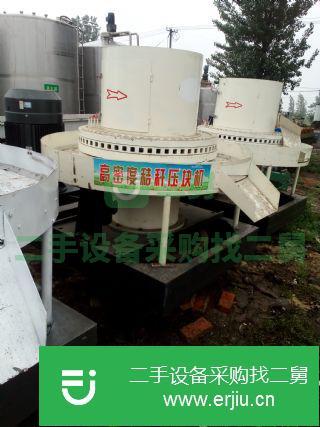山東省出售二手高密度秸稈壓塊機