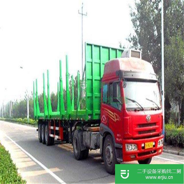 山東出售二手低平板半掛車