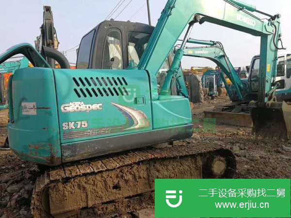 西藏出售二手神鋼75挖掘機