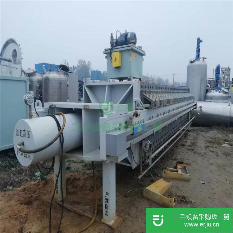 山東出售二手景津板框式壓濾機(jī)
