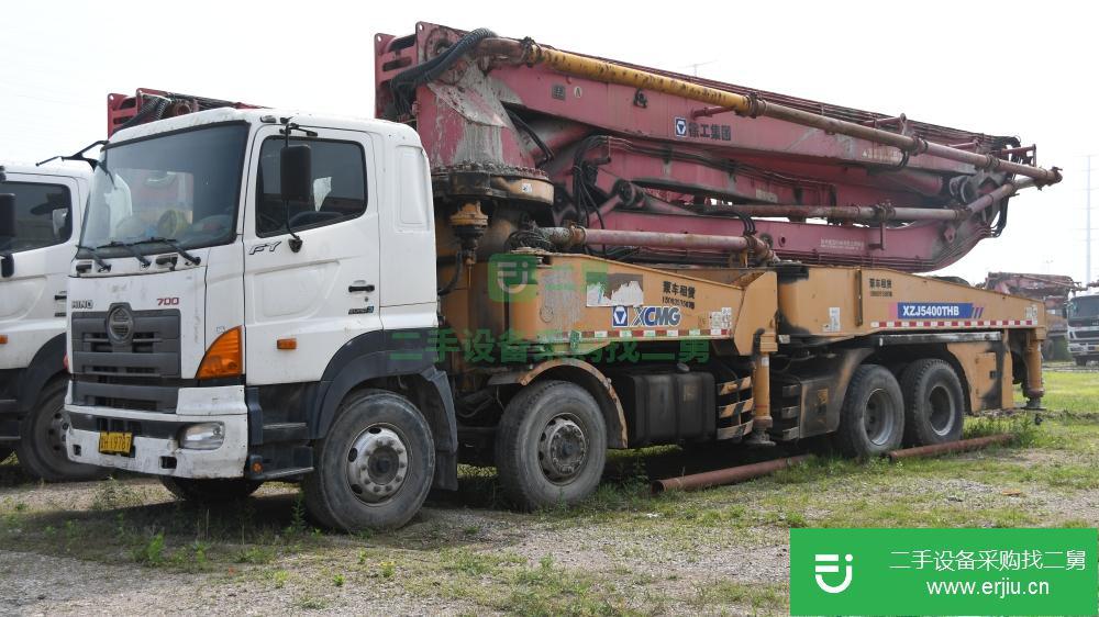 江蘇出售HB48B二手徐工牌混凝土泵車
