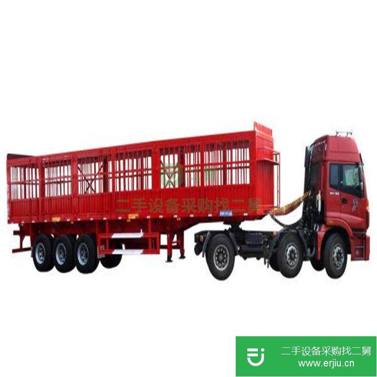 山東出售二手封閉式半掛車