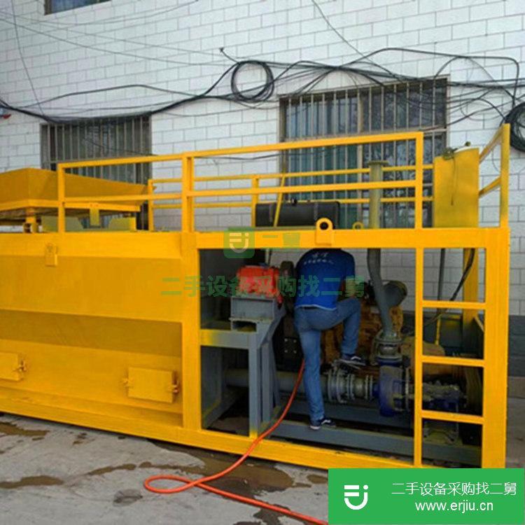 山東出售二手高速復綠六缸噴播機