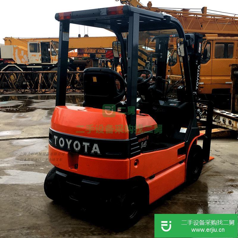 上海出售二手豐田7FB14電力叉車