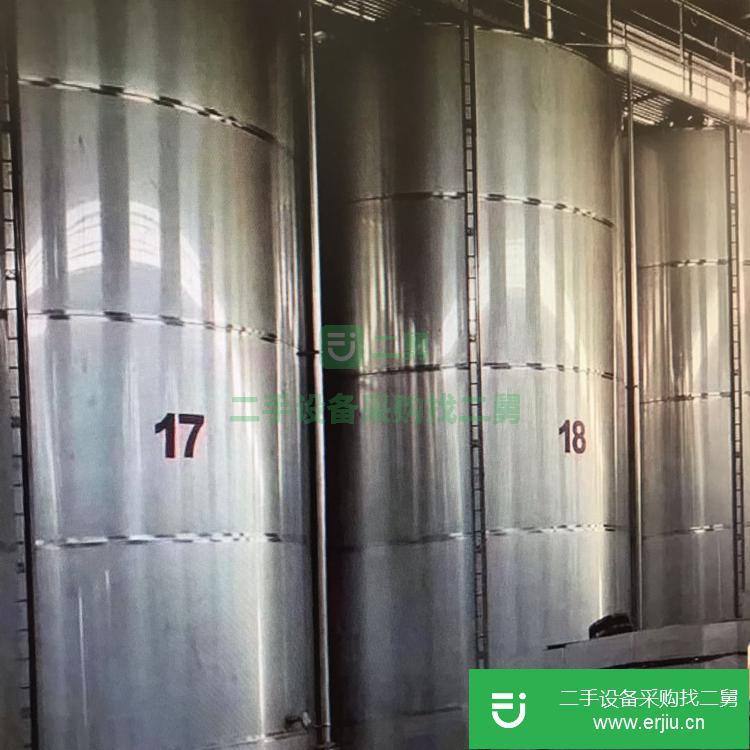 山東出售二手昌泉MN5-6不銹鋼儲罐