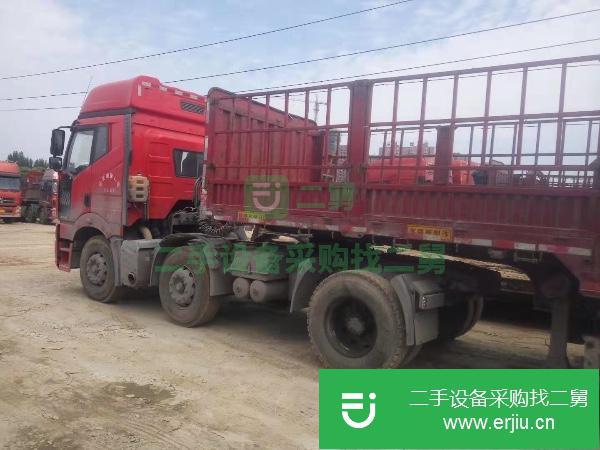 河南出售二手一汽解放J6L掛車