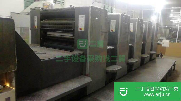 福建出售二手海德堡SM74五色膠印機