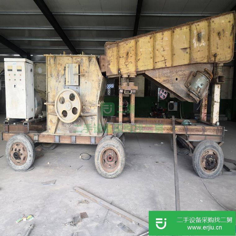 山東出售二手1200移動制砂機