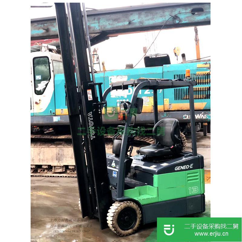 上海出售二手電動叉車豐田7FBE13