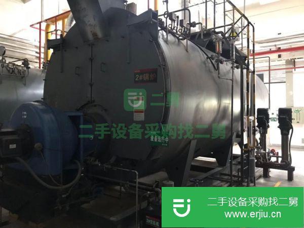 湖南出售二手富爾頓12噸油氣兩用鍋爐