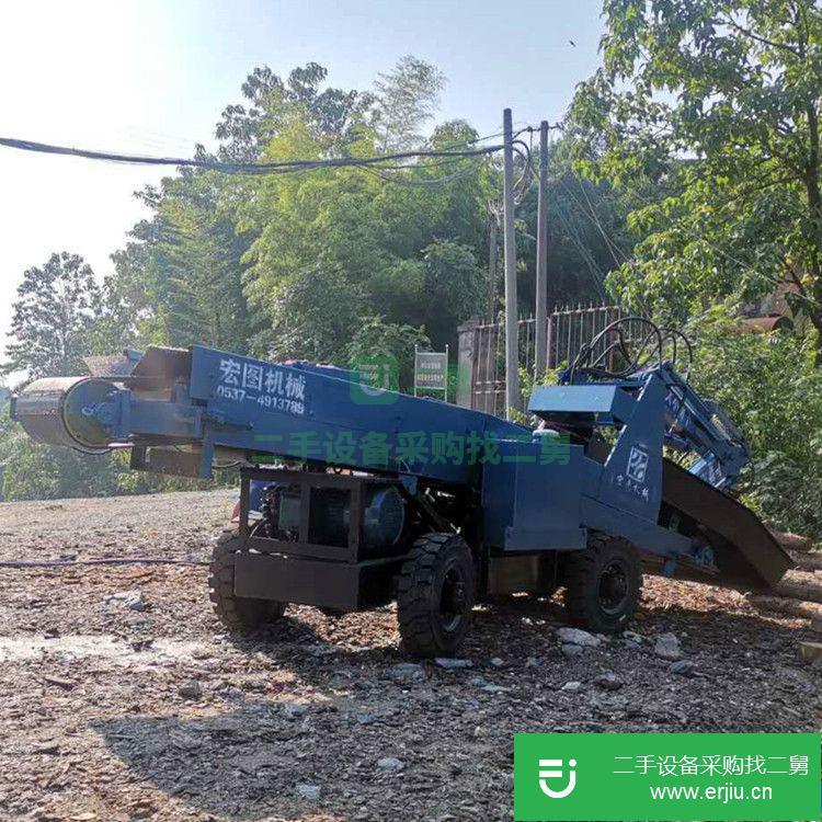山東出售二手ZWY-60輪式皮帶液壓扒渣機