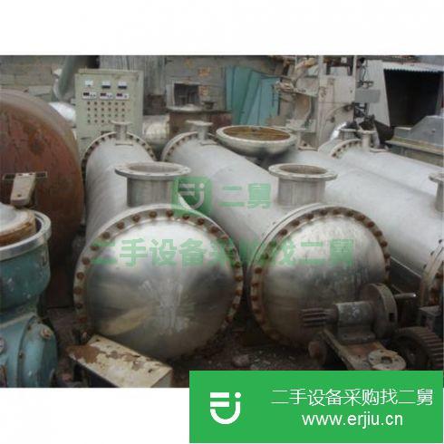 山東出售二手不銹鋼列管冷凝器