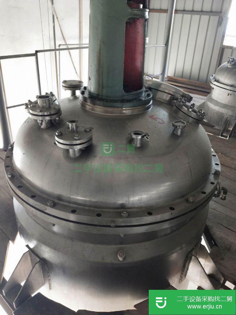 上海出售二手不銹鋼反應釜