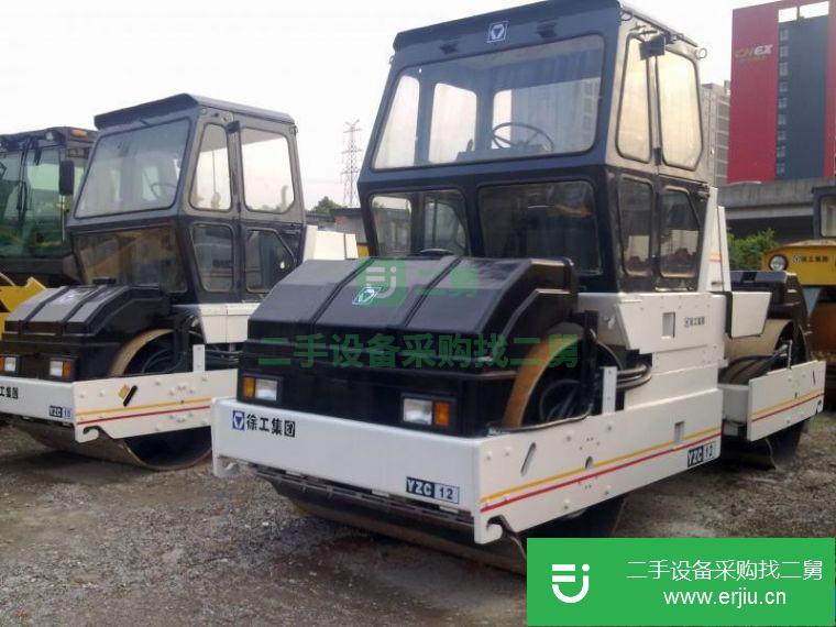 上海出售二手徐工12噸雙鋼輪壓路機