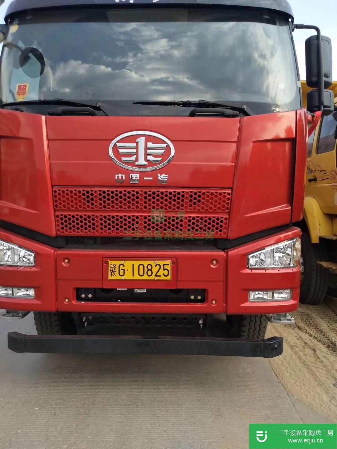 江西出售二手一汽解放J6P重卡自卸車