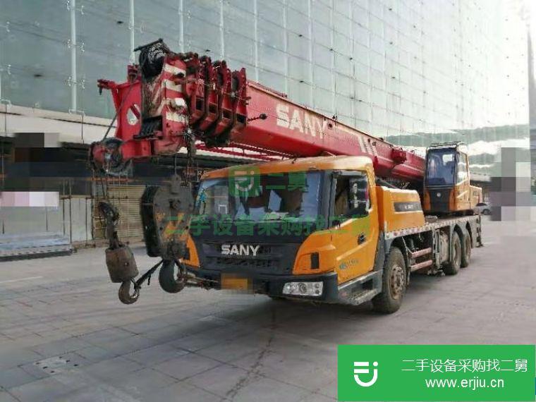 湖南省出售二手三一25噸5節臂吊車