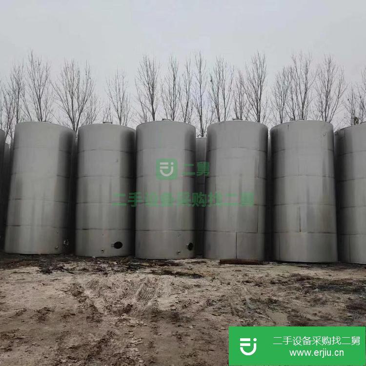 山東出售二手洗衣液不銹鋼儲罐