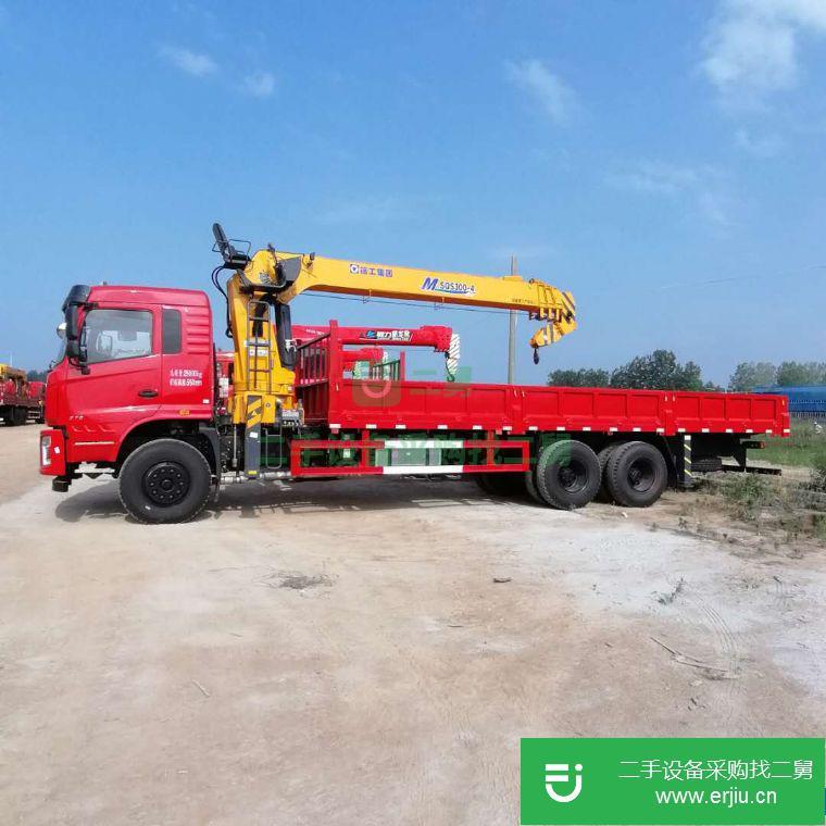 湖北出售二手9成新東風(fēng)后八輪隨車吊