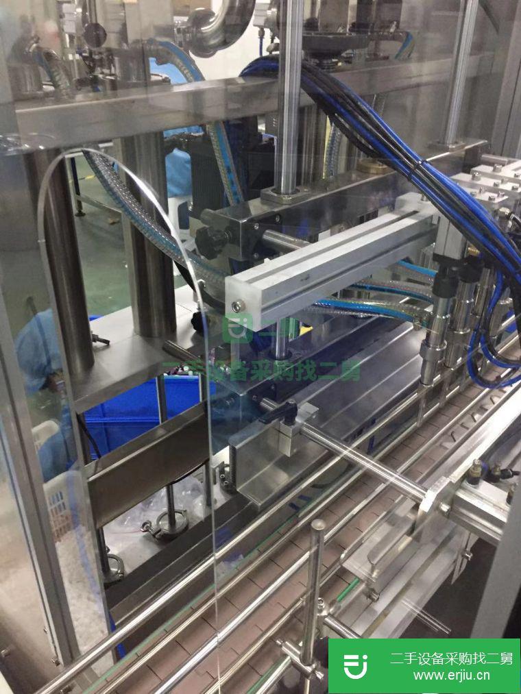 上海出售二手4頭全自動流水灌裝機