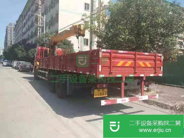 湖北出售二手隨車吊東風12噸