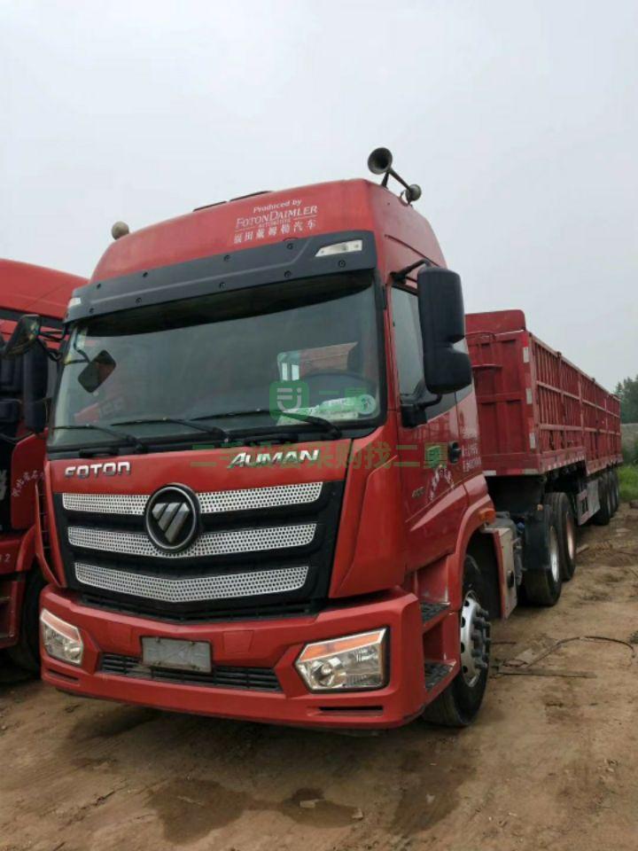 河北出售兩年五個月歐曼400雙驅全保險，車況原版，國五運輸車