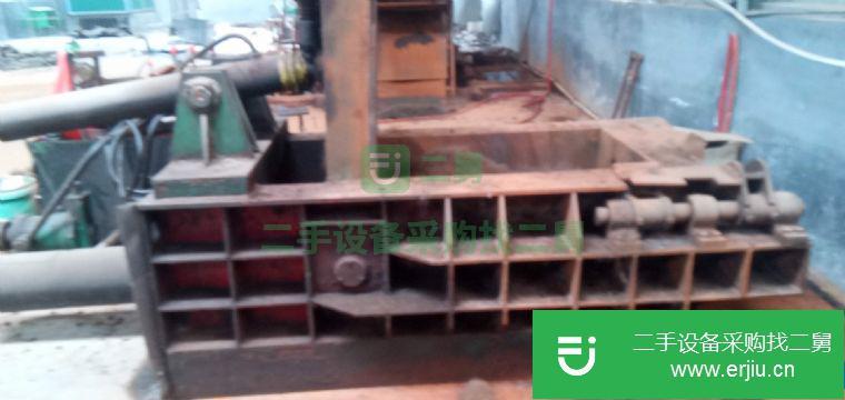 山東出售二手廢鋼絲壓塊機(jī)