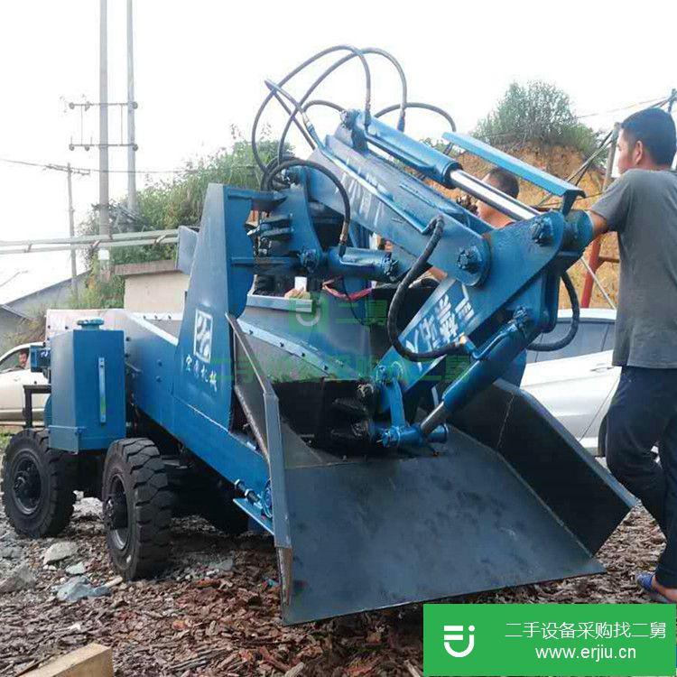 山東出售二手ZWY-60輪式皮帶液壓扒渣機