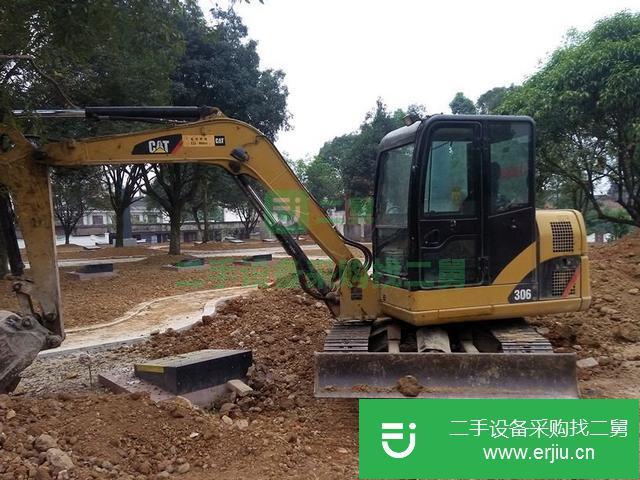 四川出售二手卡特306小型挖掘機