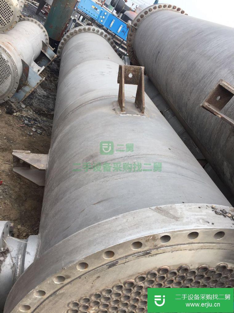 山東出售二手1002列管式冷凝器