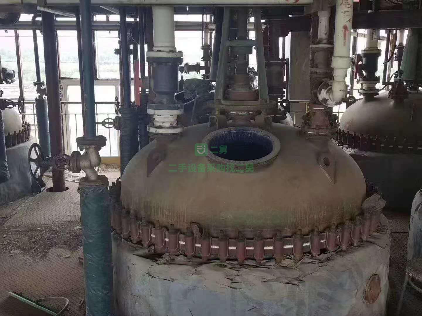 江蘇出售3噸20臺、5噸28臺、8噸12臺、12噸8臺不銹鋼反應釜