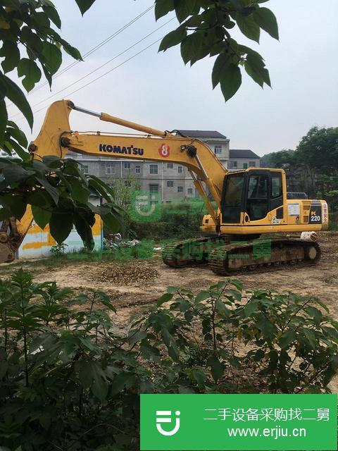 湖南出售二手小松220挖掘機(jī)
