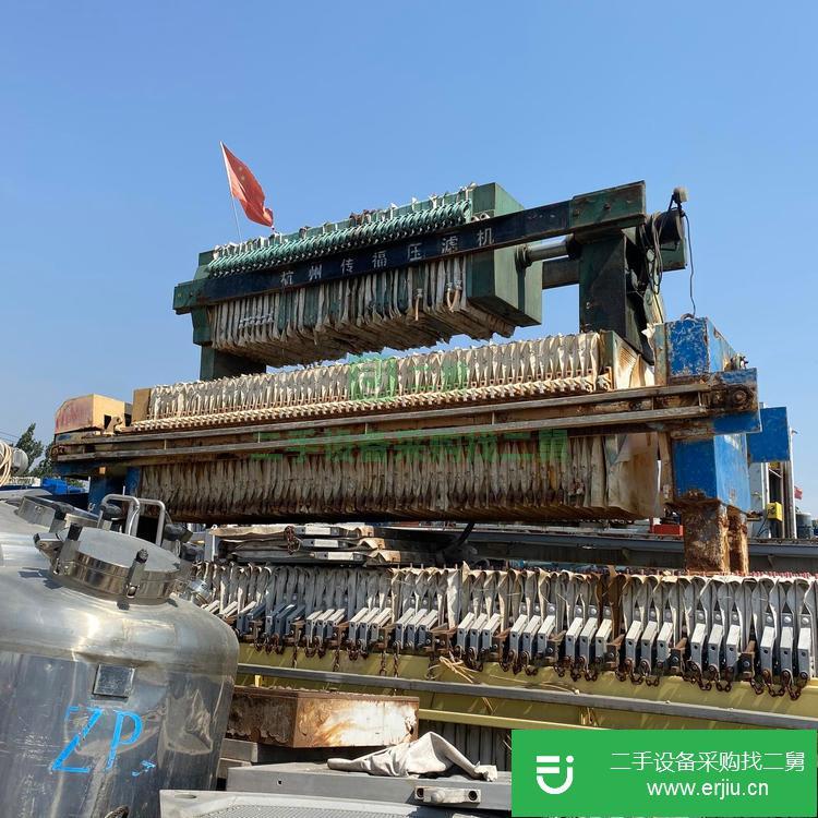 山東出售二手壓濾機八成新